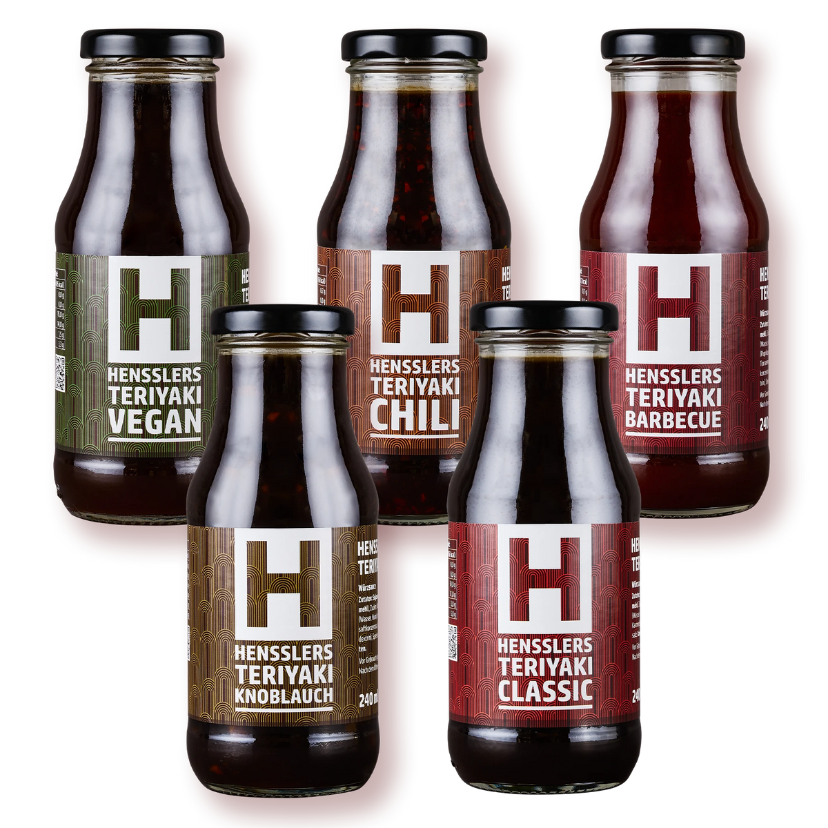 HENSSLERS 5er Teriyaki - Mix Saucen HENSSLERS