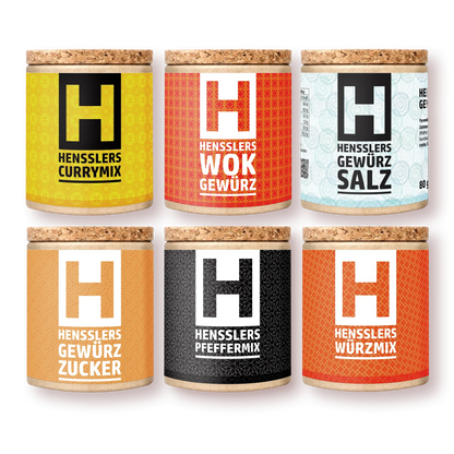 HENSSLERS 6er-Bestseller Set Gewürze Hensslers