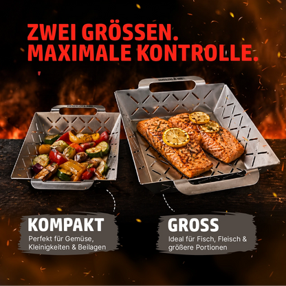 HENSSLERS Grillschale Set Küchenzubehör HENSSLERS