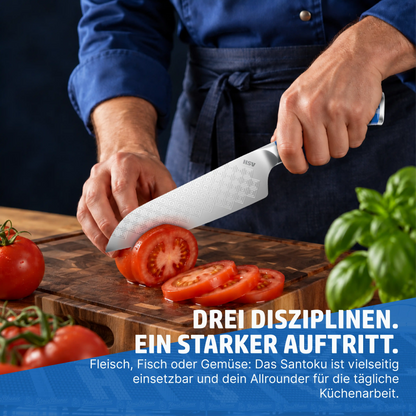 HENSSLERS Santokumesser klein HSV Edition