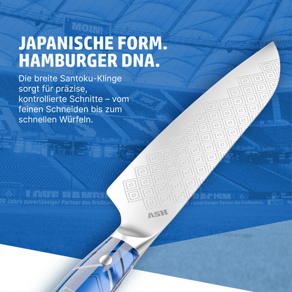 HENSSLERS Santokumesser klein HSV Edition