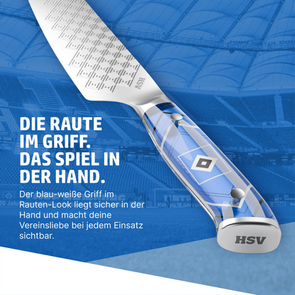 HENSSLERS Santokumesser klein HSV Edition