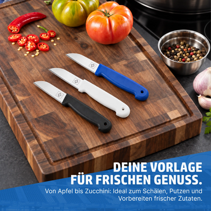 HENSSLERS Schälmesser 3er Set HSV Edition