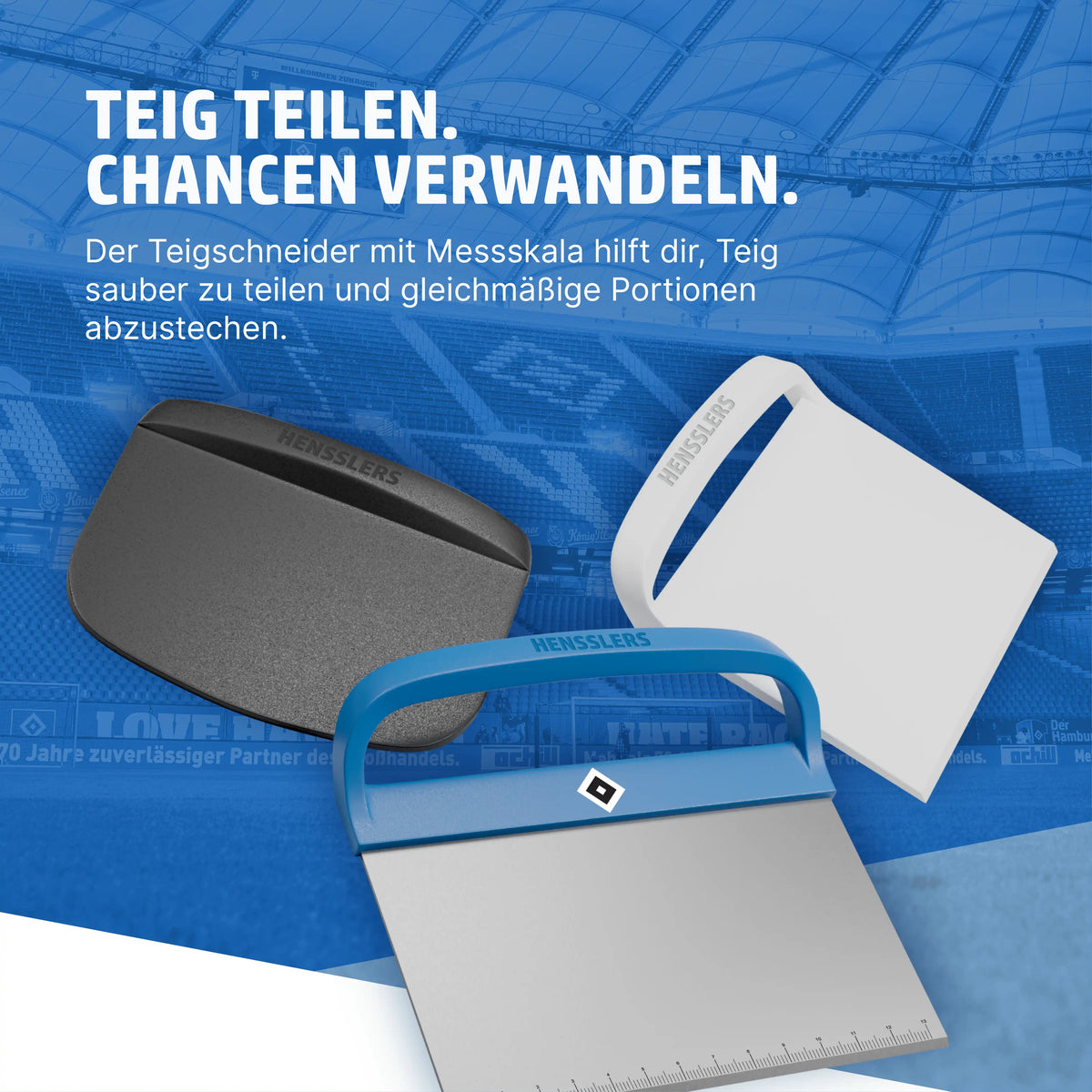HENSSLERS Teigstecher Set HSV-Edition