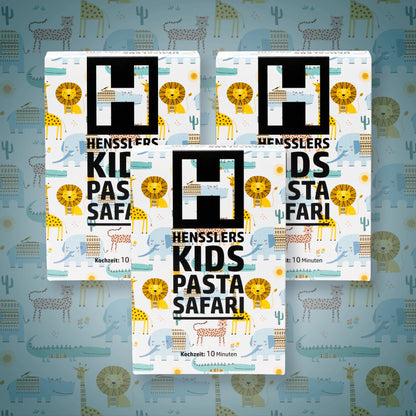Hensslers Kids Pasta Safari 3er Pack