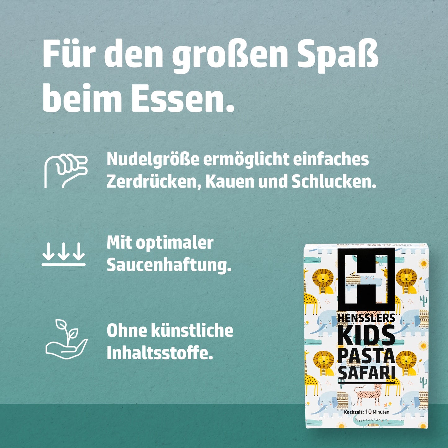 Hensslers Kids Pasta Safari 3er Pack