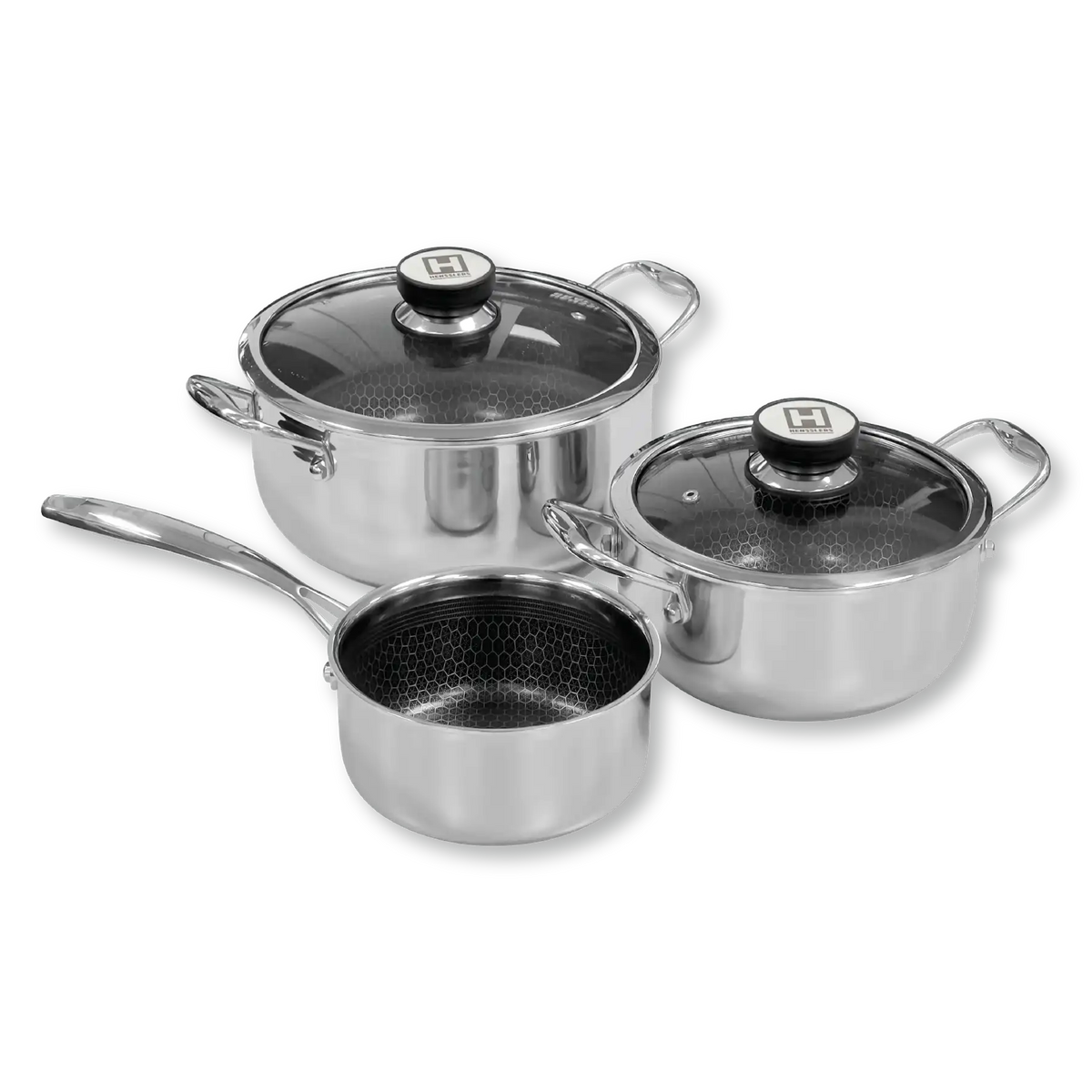HENSSLERS Topfset 5-teilig Bundles HENSSLERS