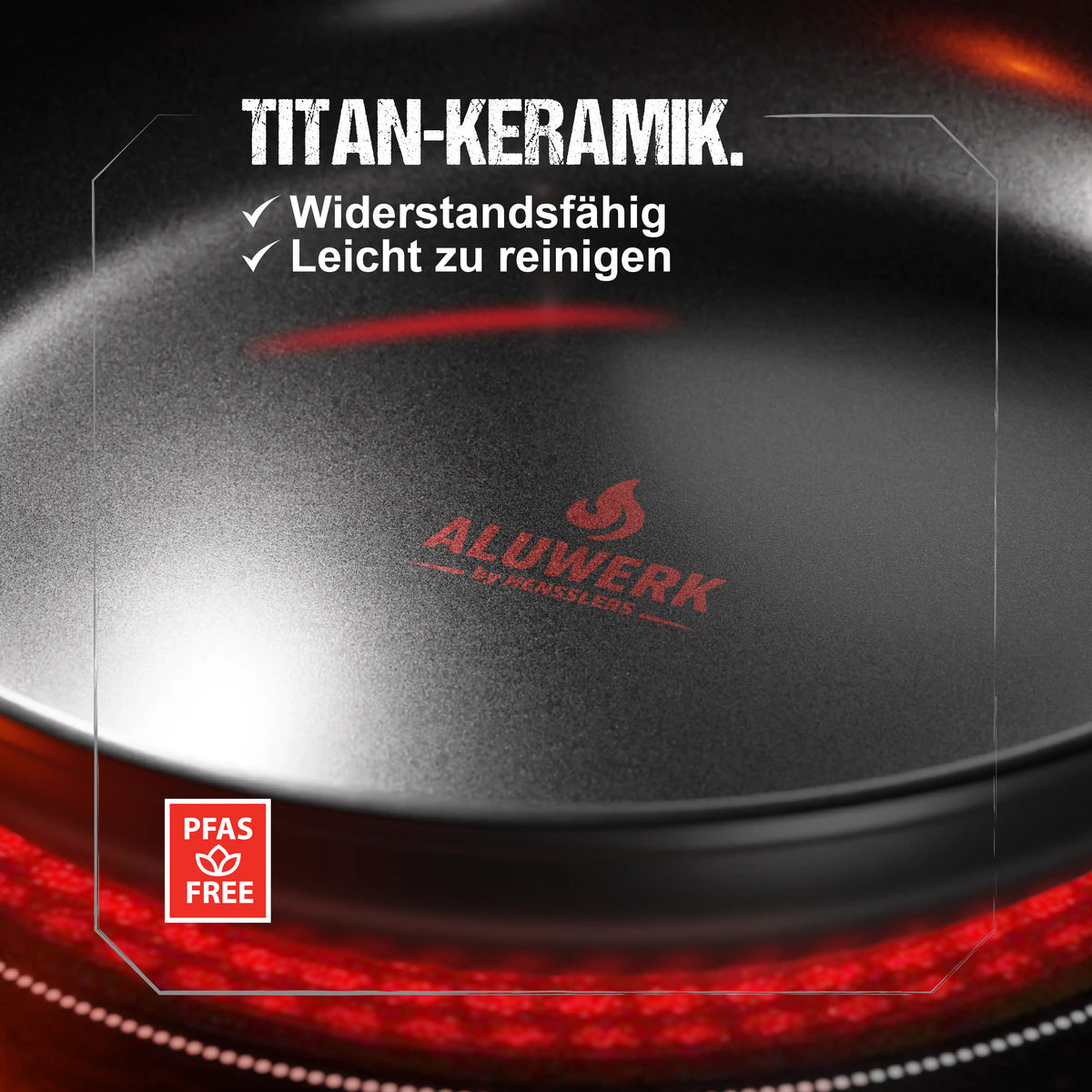 ALUWERK Pfanne 24cm by HENSSLERS Pfannen HENSSLERS