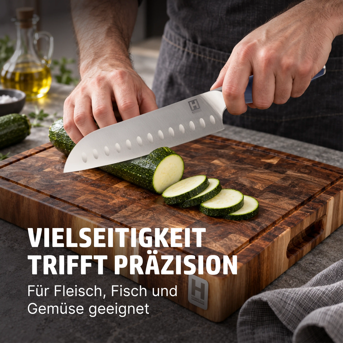 HENSSLERS Santokumesser - Limited Messer HENSSLERS