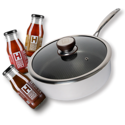 Hensslers Sautépfanne + GRATIS BBQ Saucen Bundles Hensslers