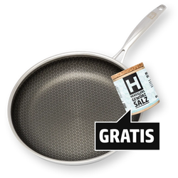 HENSSLERS 28er Pfanne + GRATIS Gewürzssalz Bundles Hensslers