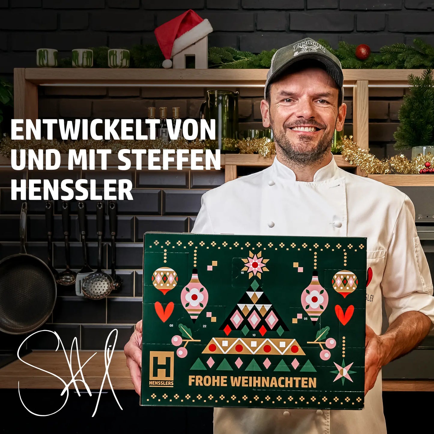 HENSSLERS Premium Adventskalender Saisonal Hensslers