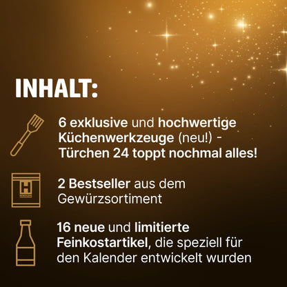 HENSSLERS Premium Adventskalender 2026 Saisonal HENSSLERS
