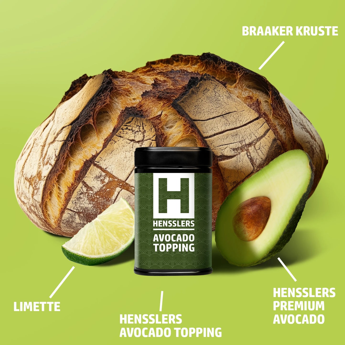 HENSSLERS Avocado-Brot-Box Bundles HENSSLERS