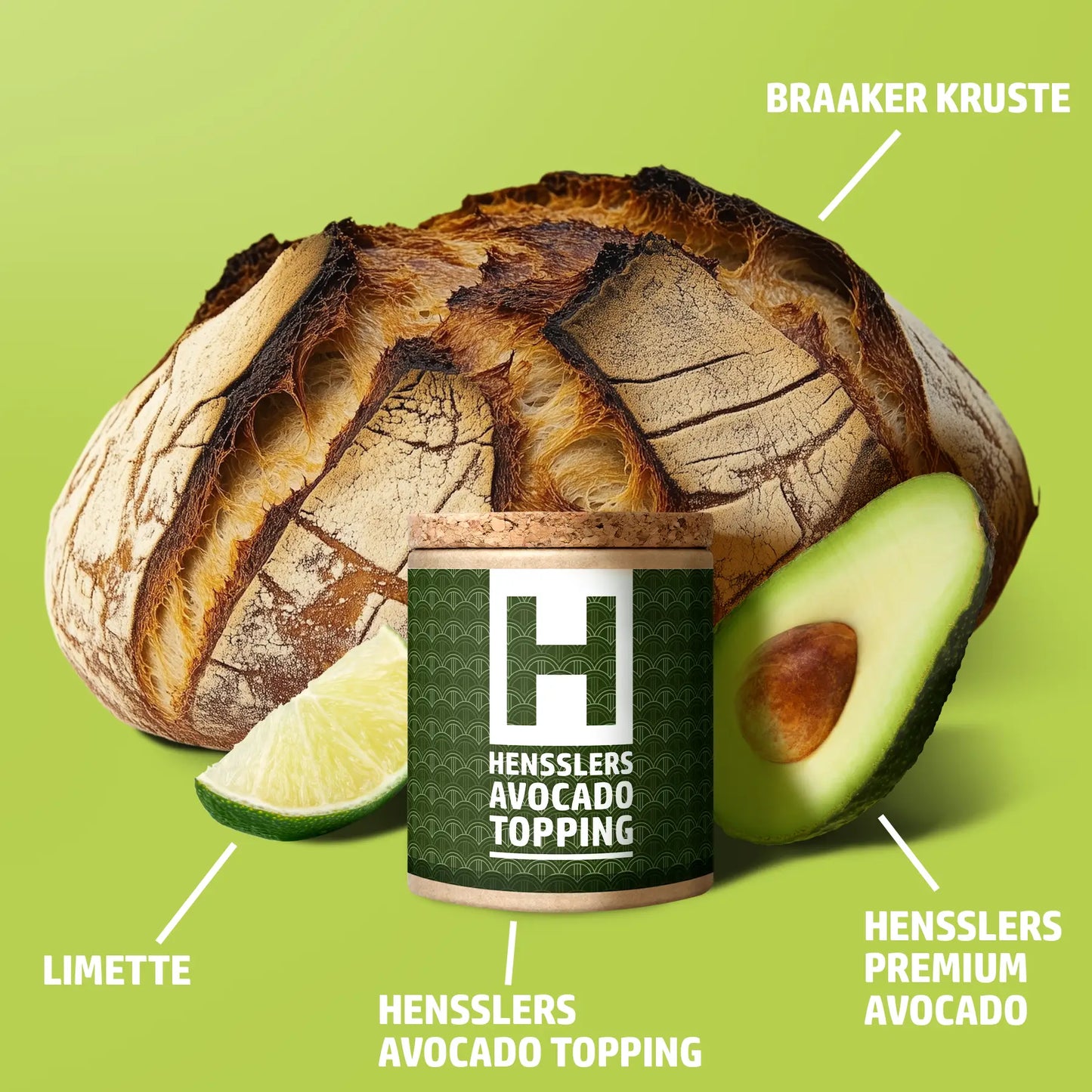 HENSSLERS Avocado-Brot-Box Bundles HENSSLERS