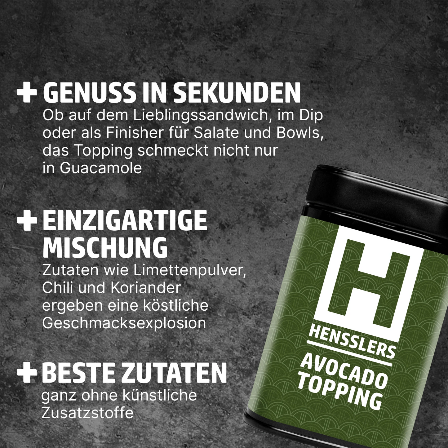 HENSSLERS Avocado Topping Gewürze Hensslers