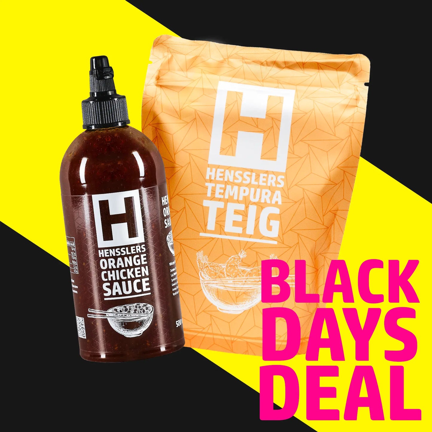 HENSSLERS Orange Chicken Set