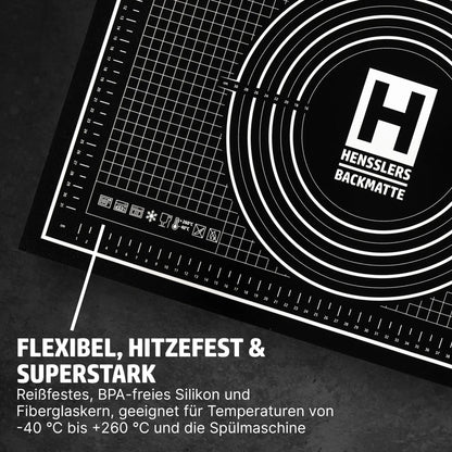 HENSSLERS Backmatte Küchenzubehör HENSSLERS
