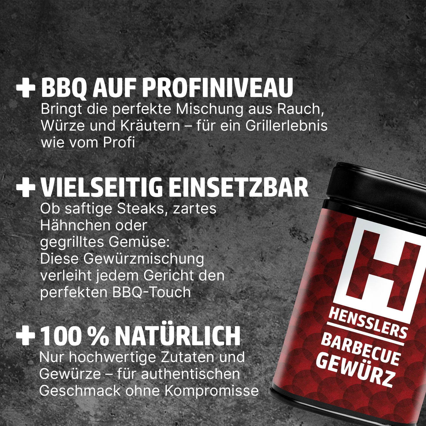 HENSSLERS Barbecue Gewürz Gewürze HENSSLERS