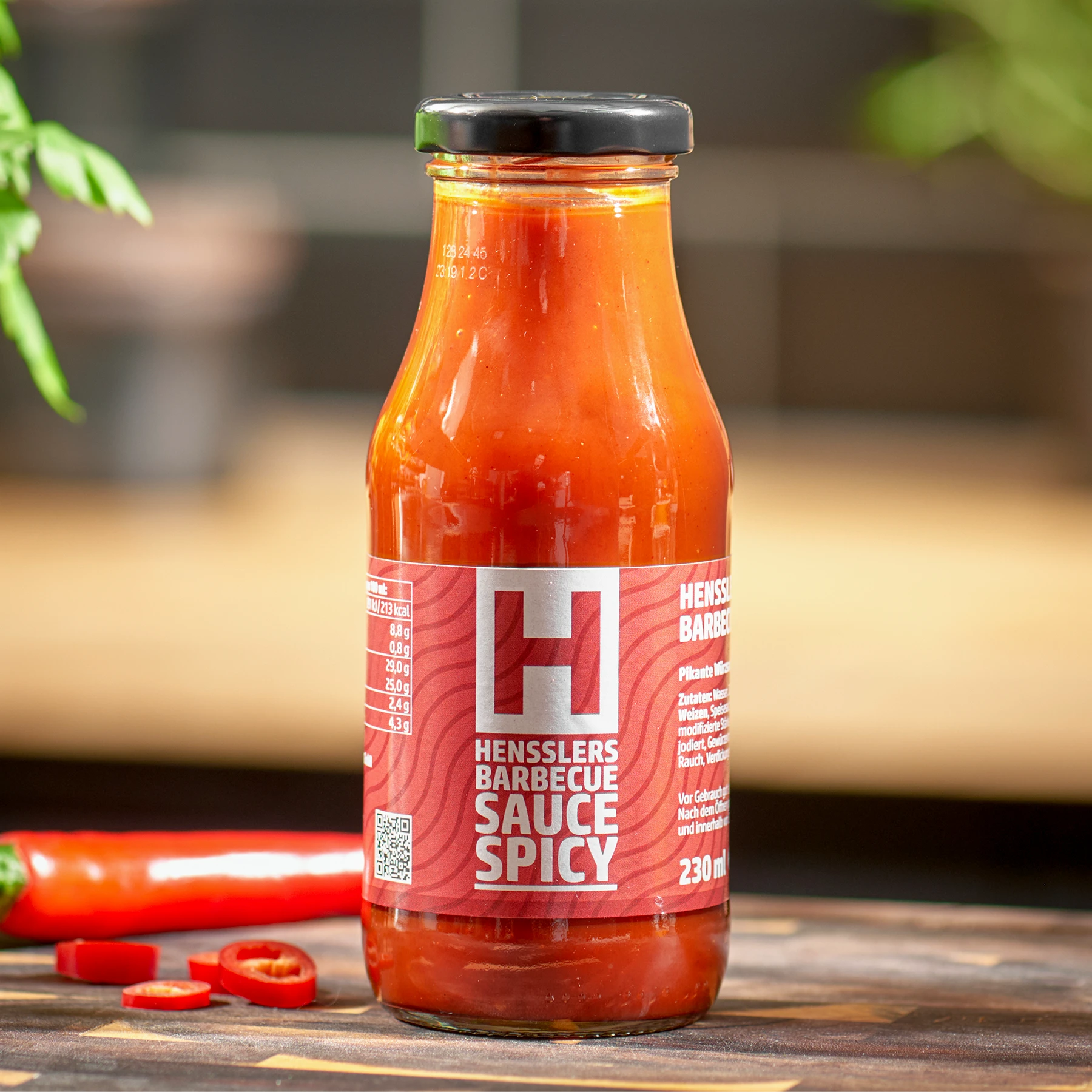 Hensslers Spicy Barbecue Sauce Saucen Hensslers