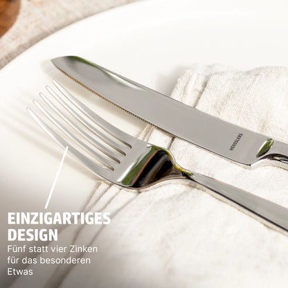 HENSSLERS Besteckset 30-teilig Küchenzubehör Hensslers