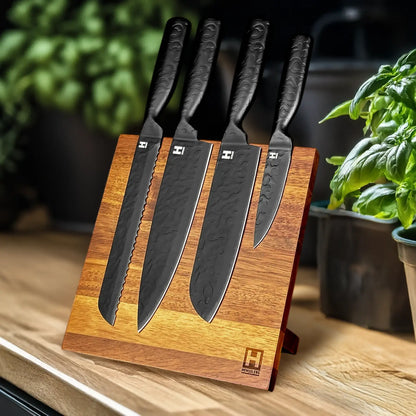 Hensslers Black Blade - Brotmesser Messer Hensslers