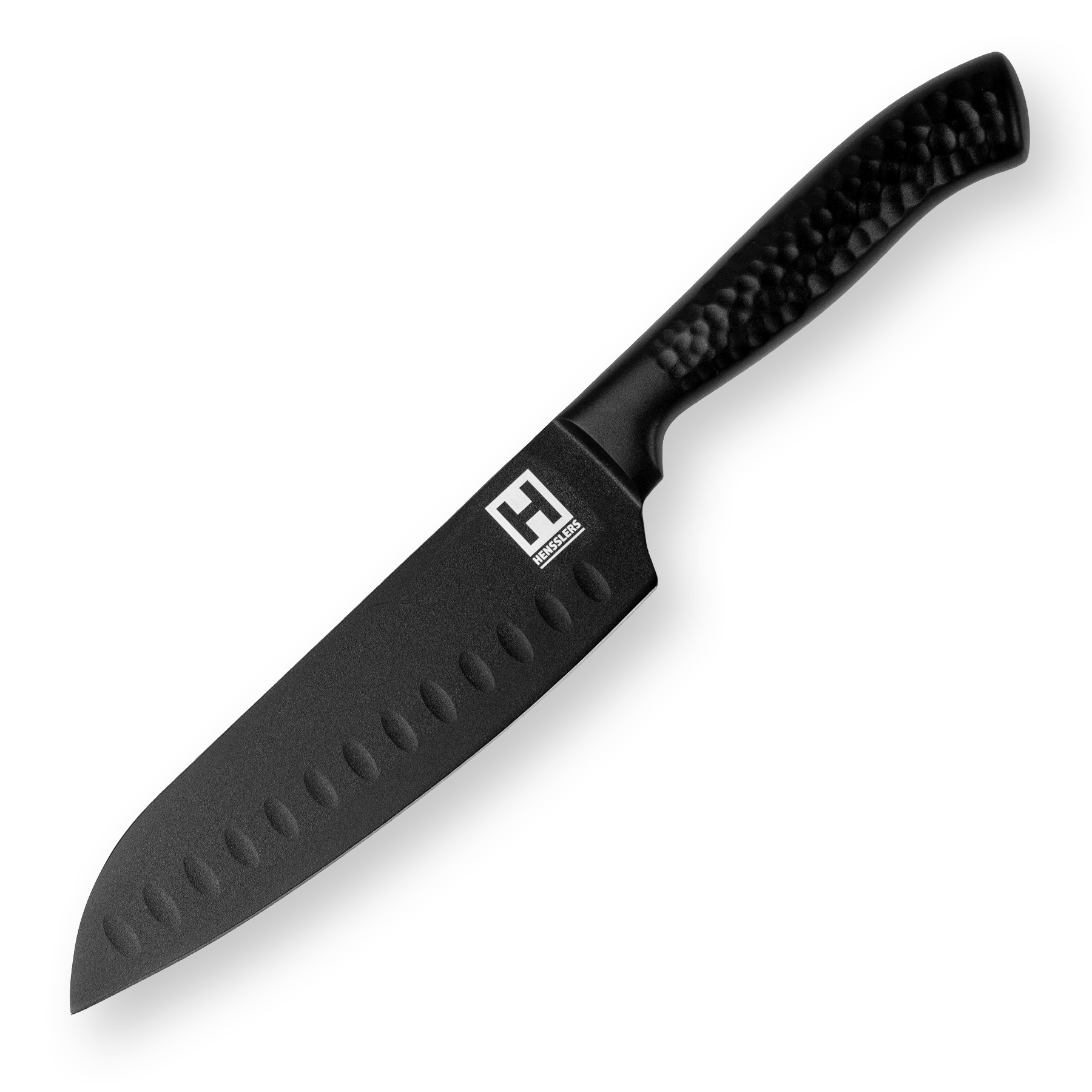 HENSSLERS Black Blade - Santokumesser Messer HENSSLERS
