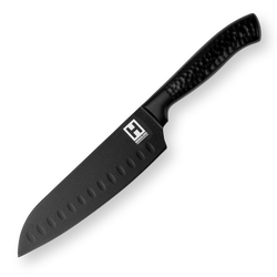 HENSSLERS Black Blade - Santokumesser Messer Hensslers
