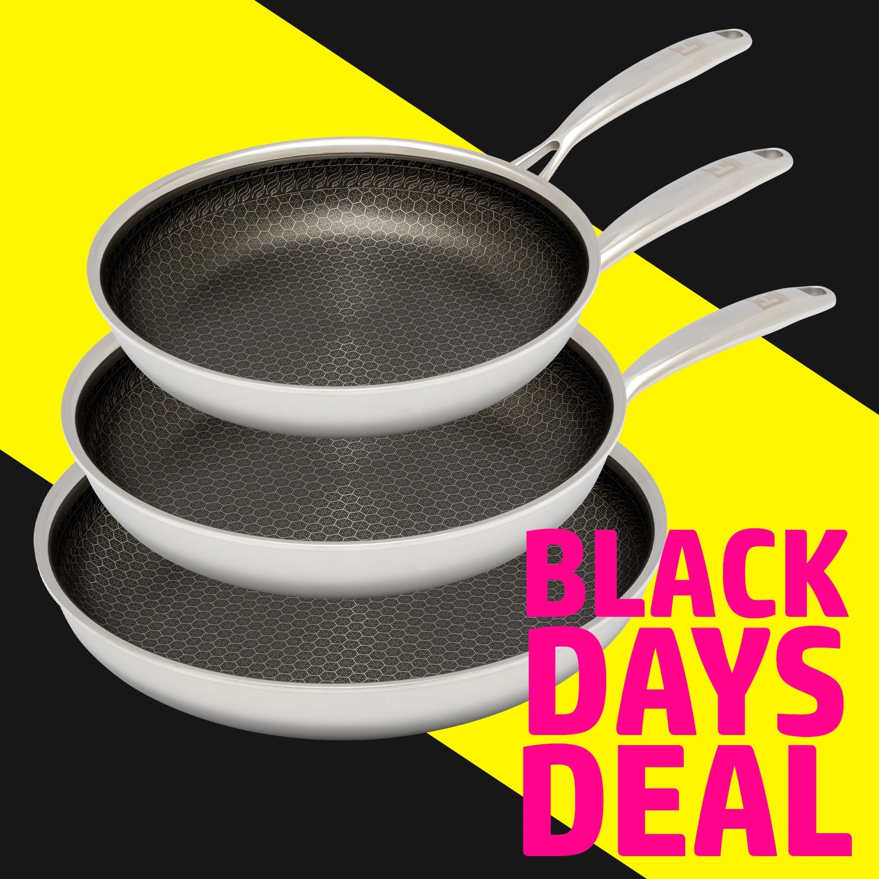 Hensslers 3er Pfannenset Pfannen Hensslers