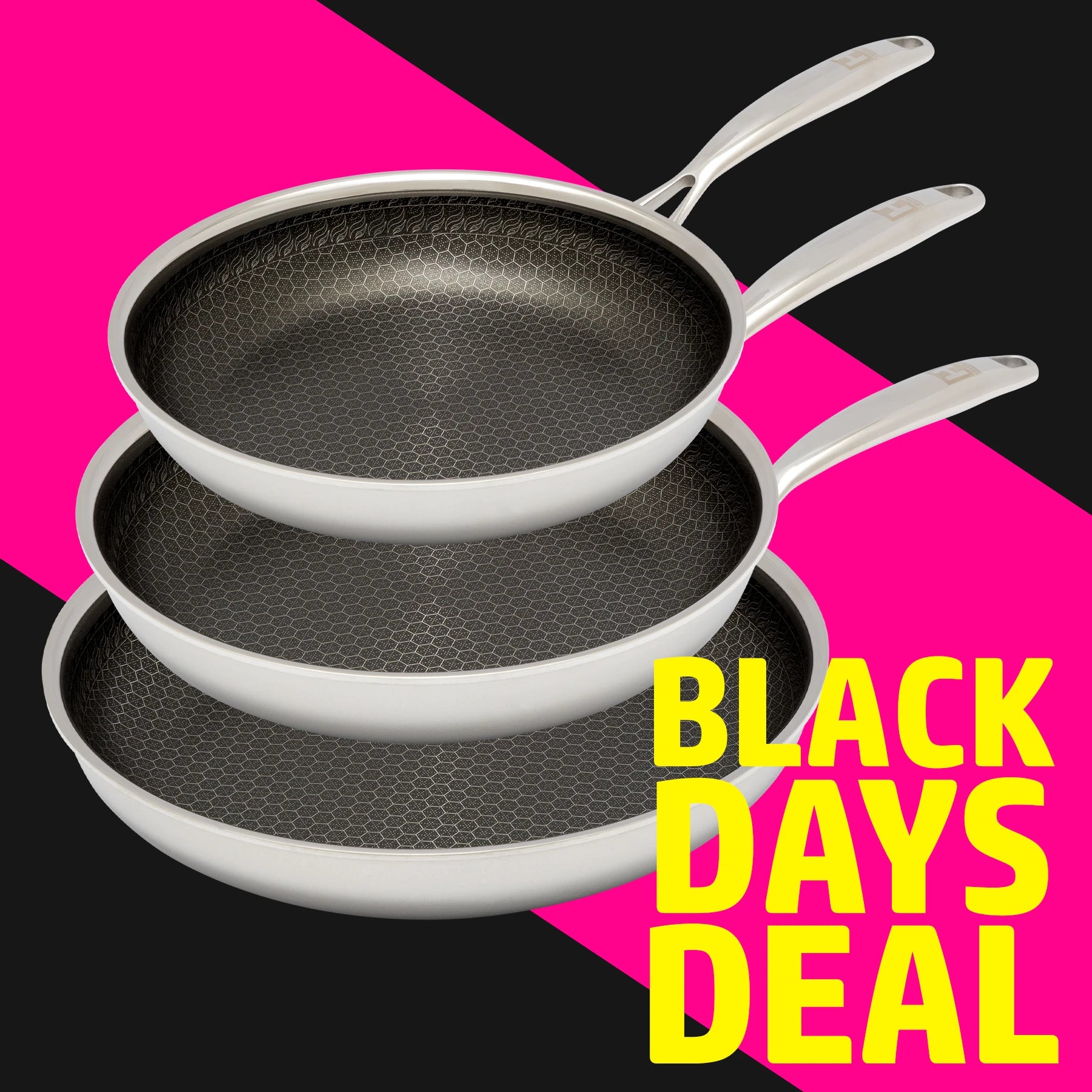 Hensslers 3er Pfannenset Pfannen Hensslers