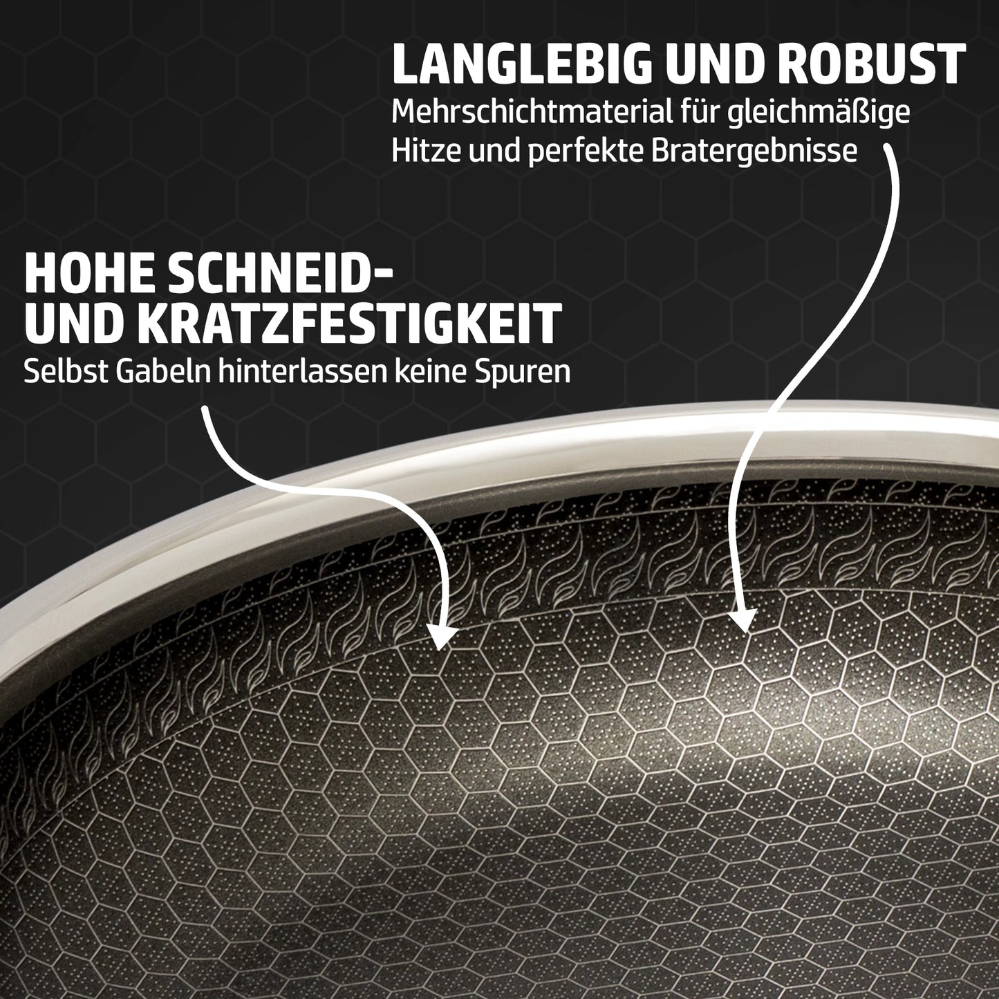 Hensslers 3er Pfannenset (NEU) Pfannen Hensslers