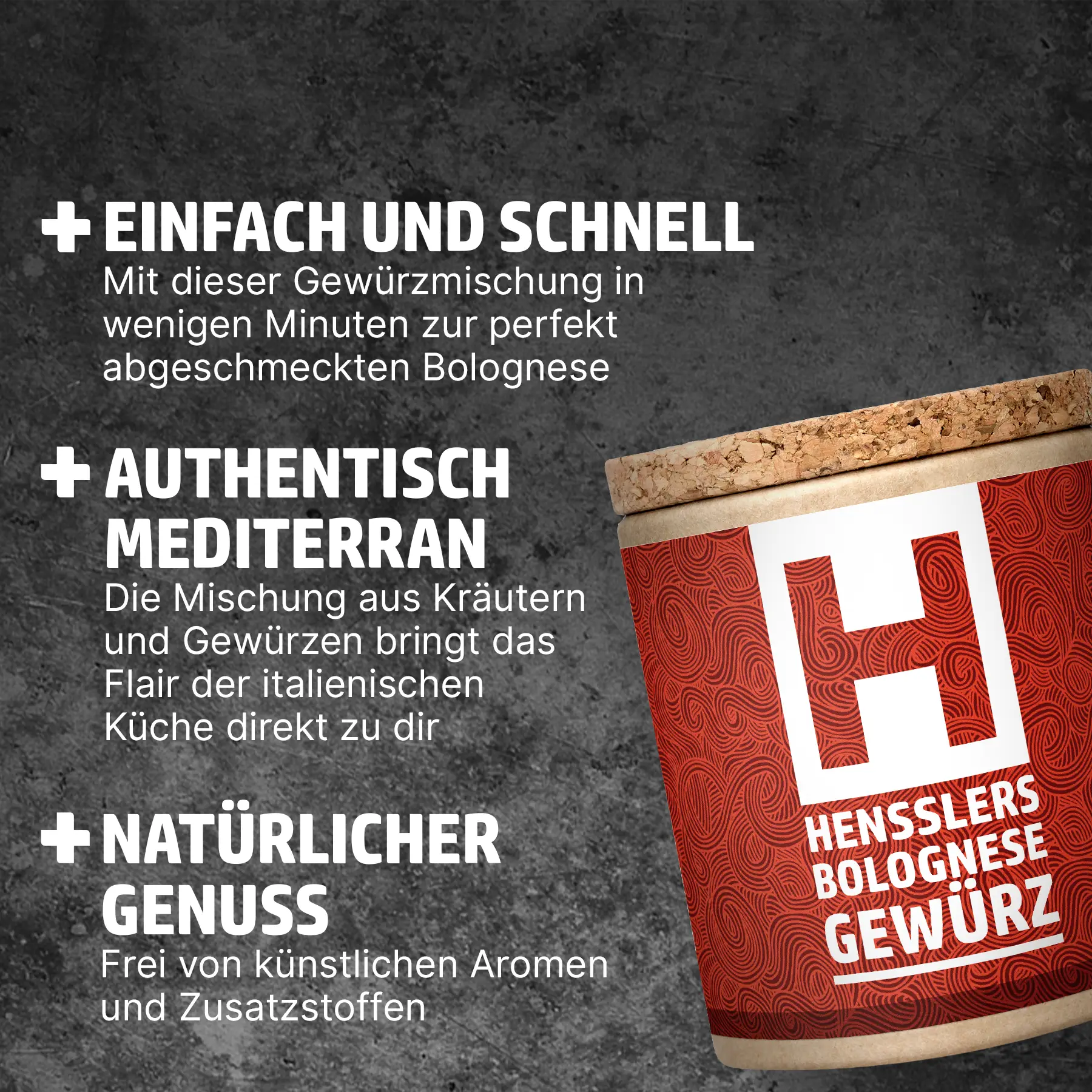 Hensslers Bolognese Gewürz Gewürze Hensslers