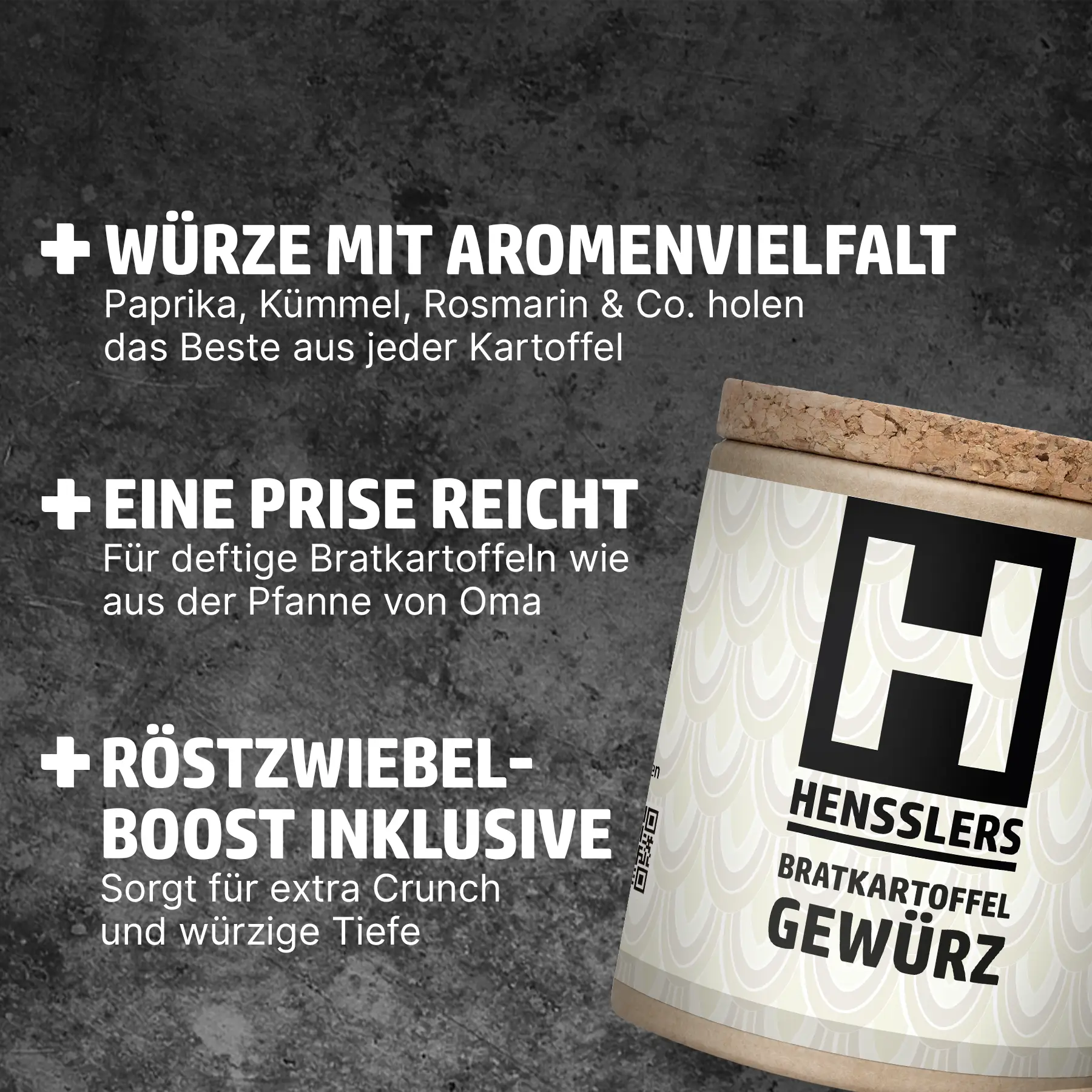 HENSSLERS Bratkartoffel Gewürz Gewürze HENSSLERS