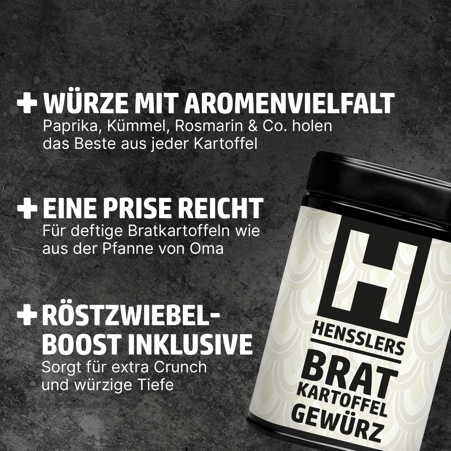 HENSSLERS Bratkartoffel Gewürz Gewürze HENSSLERS