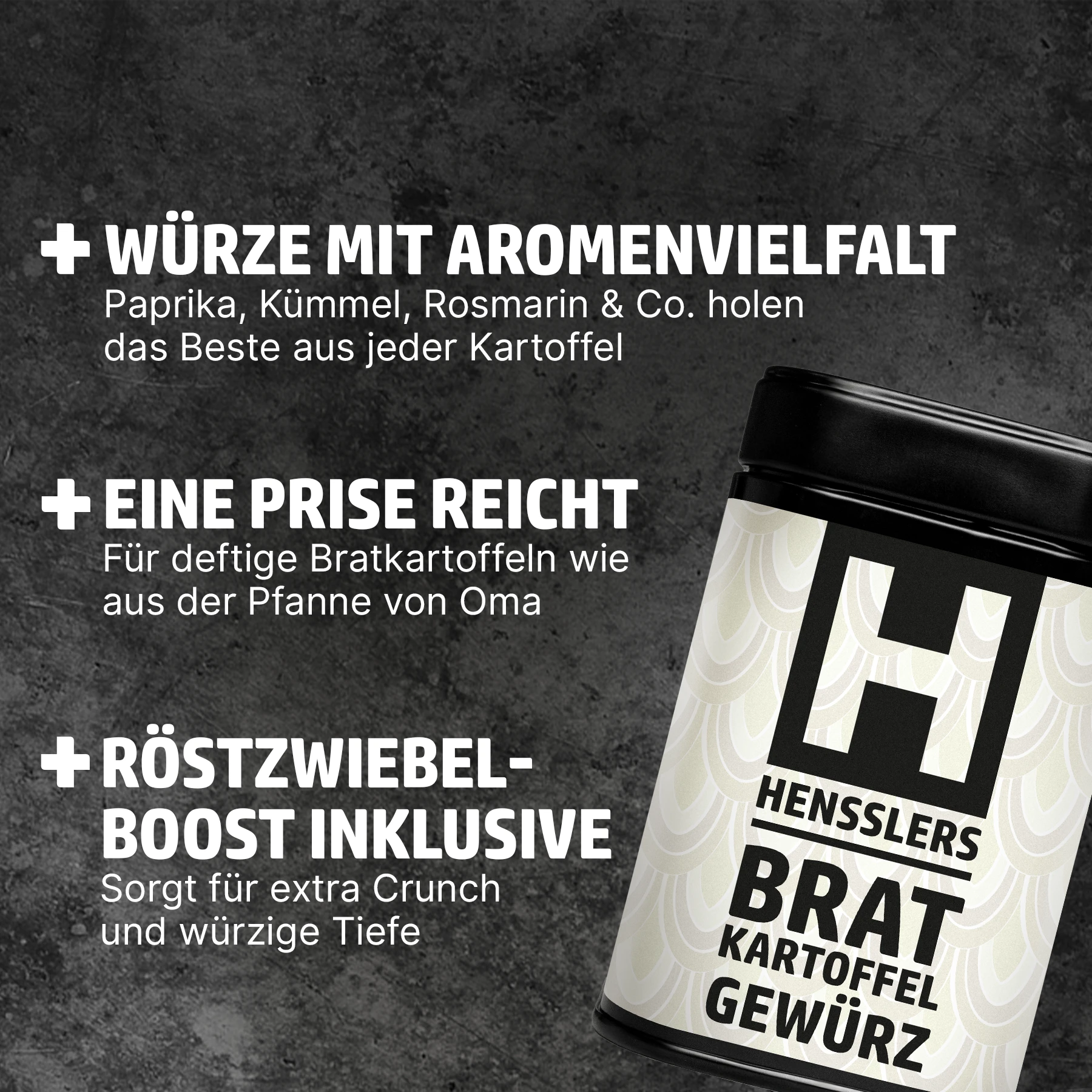 HENSSLERS Bratkartoffel Gewürz Gewürze HENSSLERS