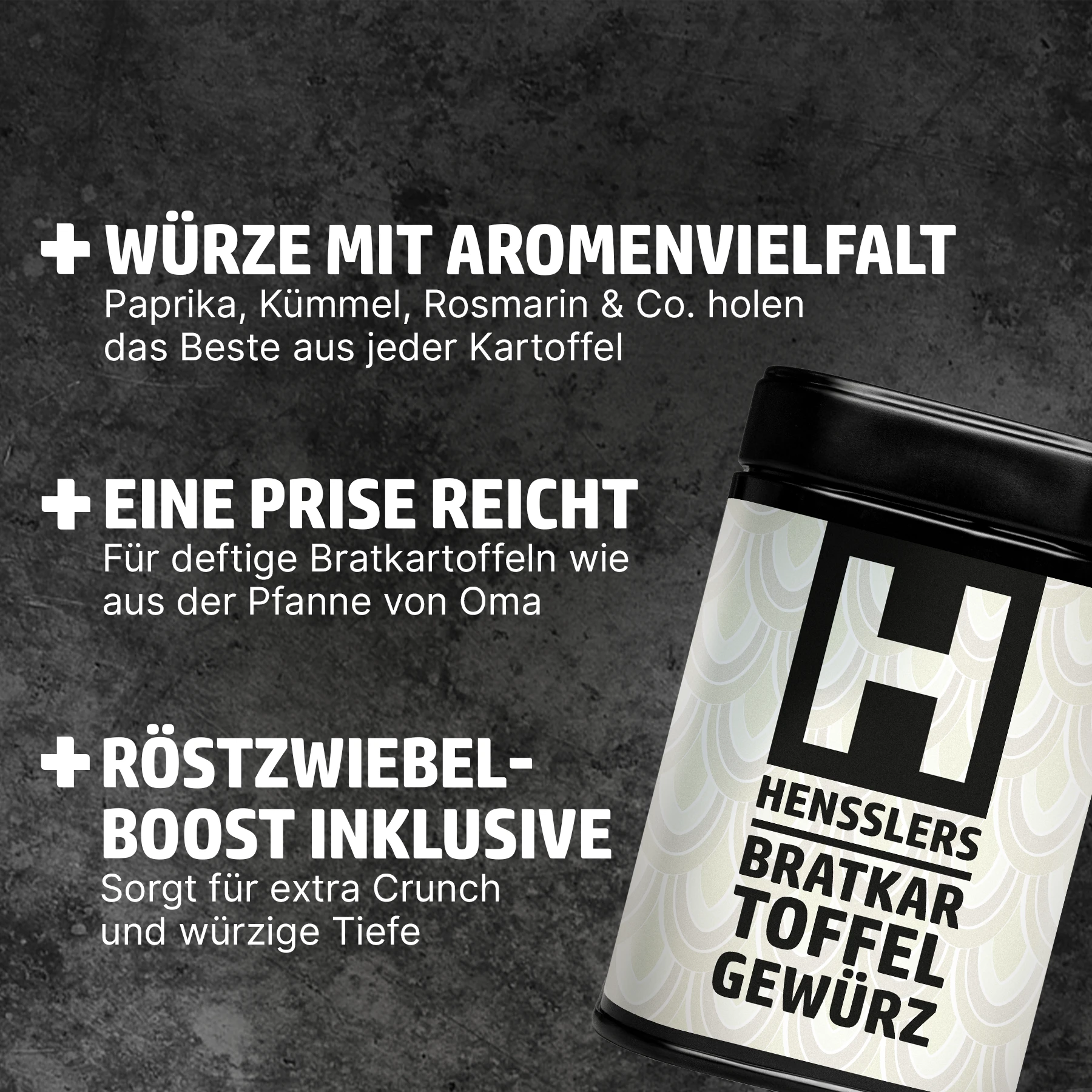 HENSSLERS Bratkartoffel Gewürz Gewürze HENSSLERS