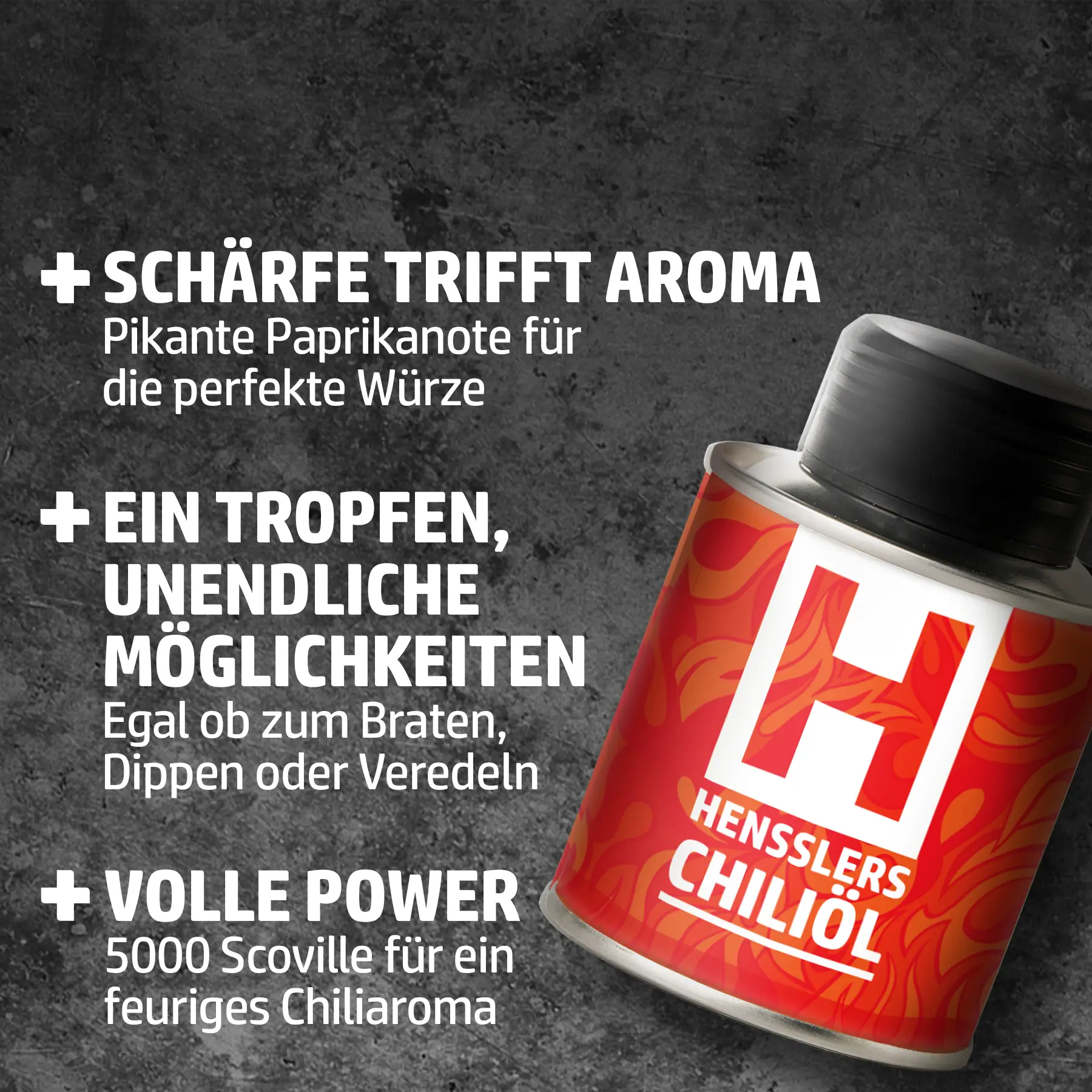Hensslers Chiliöl Saucen Hensslers