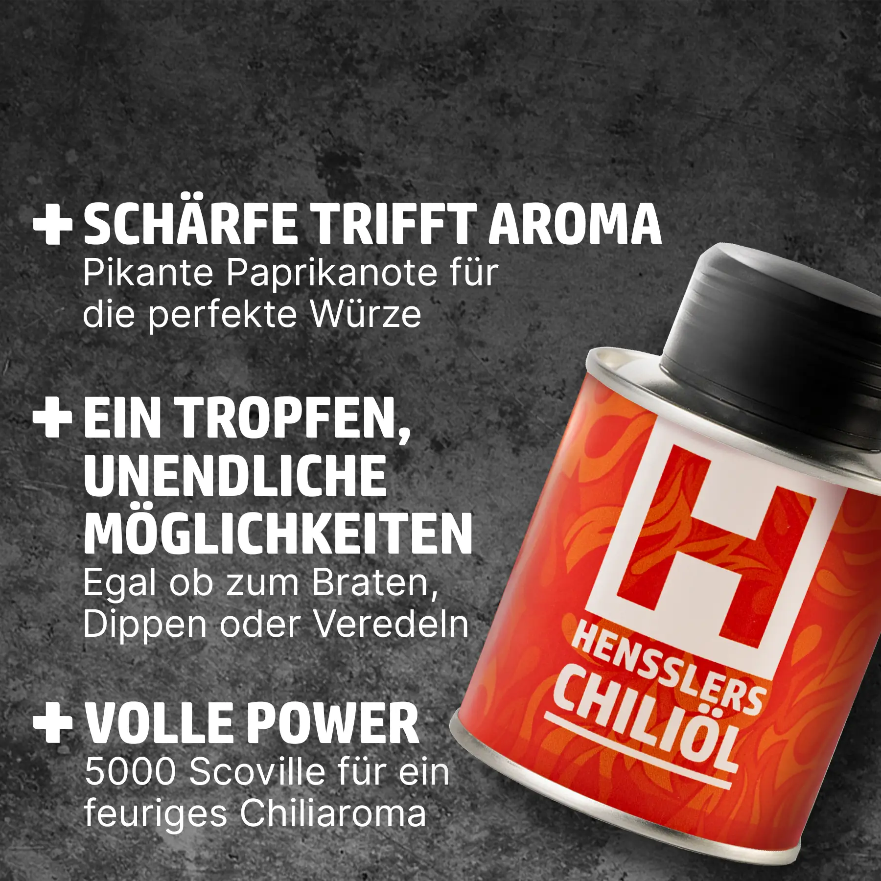 HENSSLERS Chiliöl Saucen Hensslers