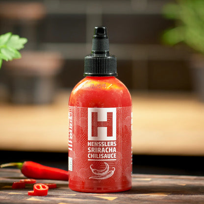 GRATIS Hensslers Sriracha Chilisauce Saucen Hensslers