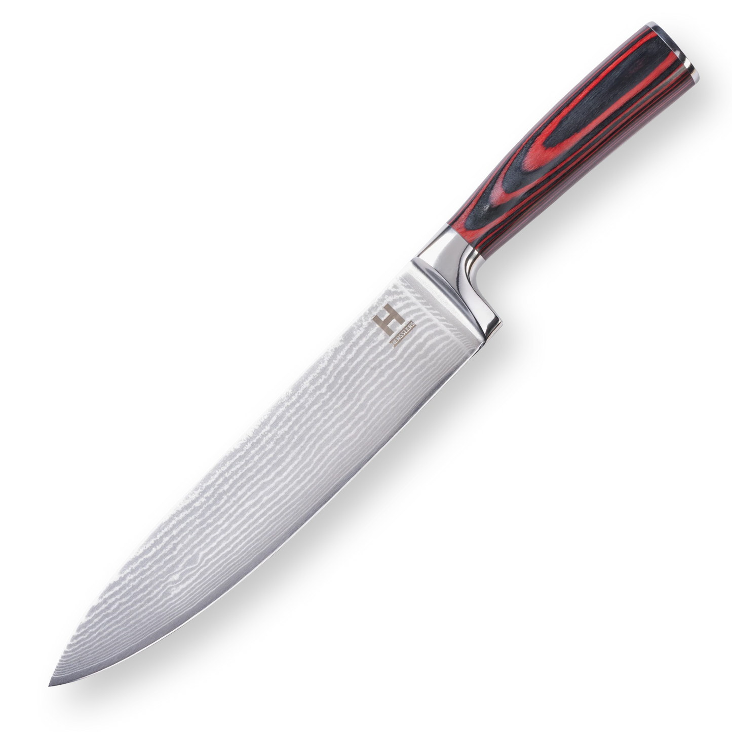 HENSSLERS Damast Kochmesser Messer Hensslers