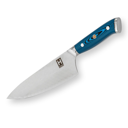 HENSSLERS Damast Kochmesser Messer Hensslers