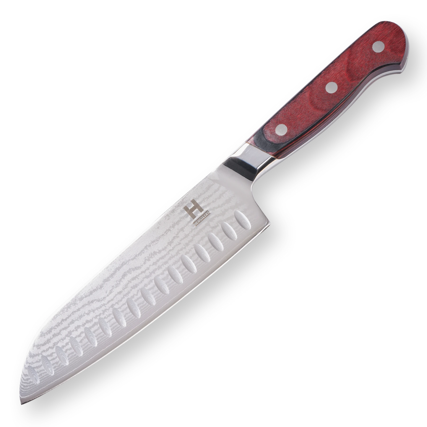 HENSSLERS Damast Santoku Messer Messer Hensslers