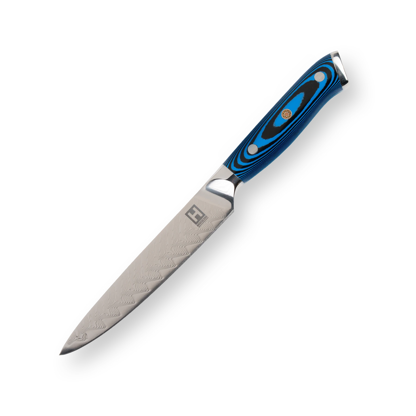 HENSSLERS Schälmesser Blue Edition