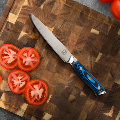 HENSSLERS Schälmesser Blue Edition