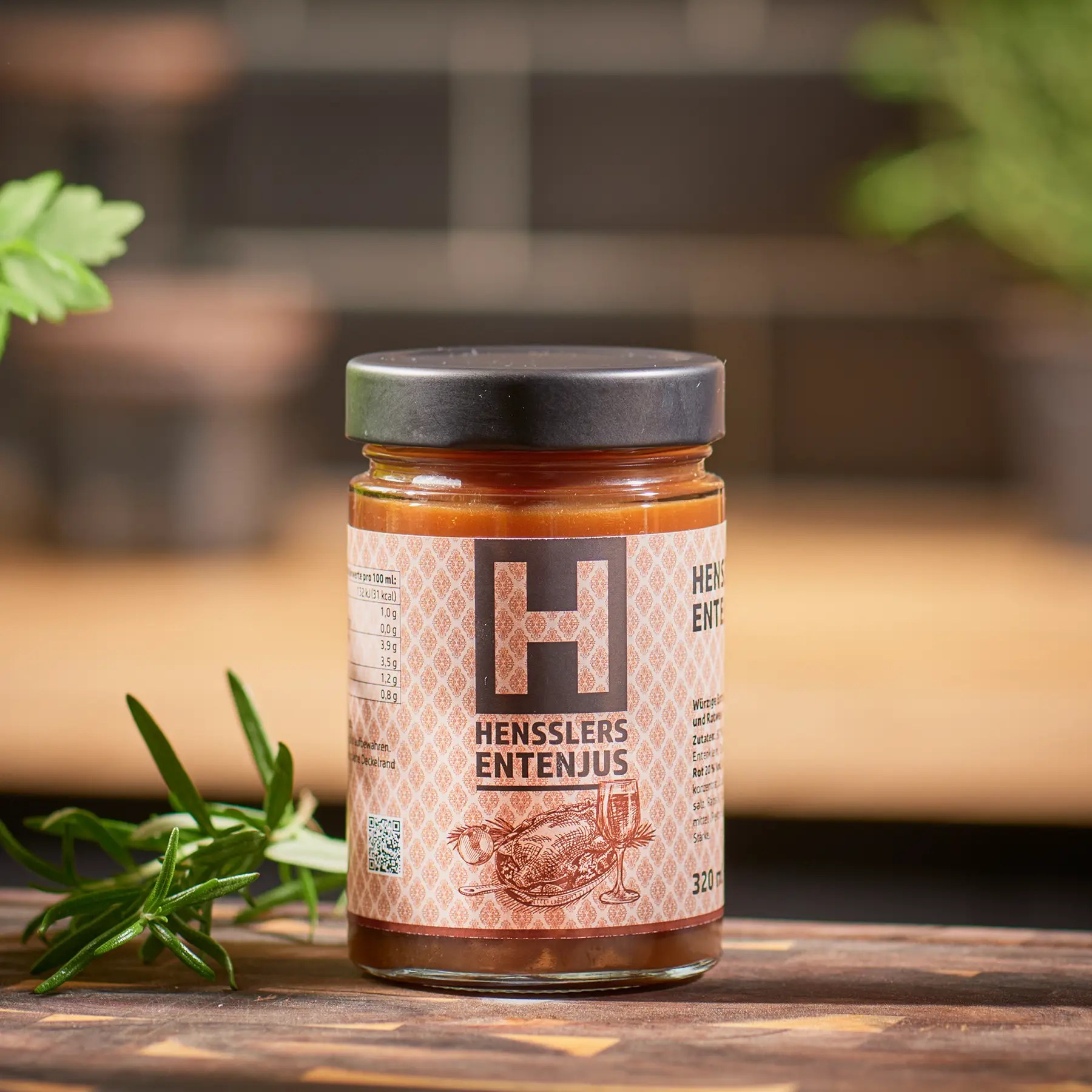 Hensslers Rotkohl & Entenjus Gewürze Hensslers