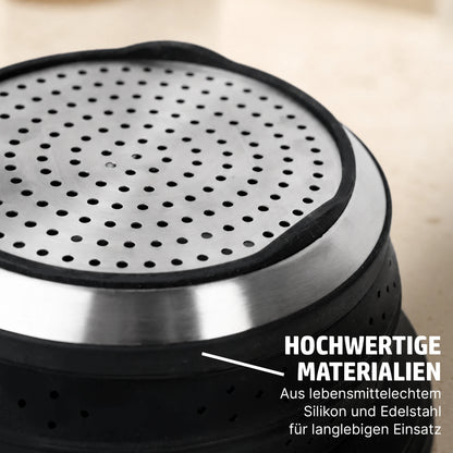 Hensslers faltbares Sieb Küchenzubehör HENSSLERS