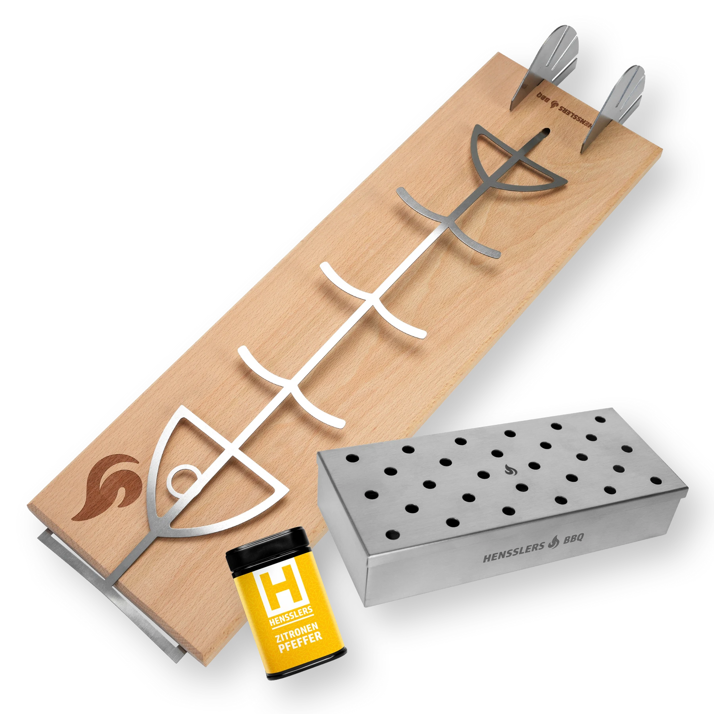 HENSSLERS Flammlachs Premium-Set Bundles HENSSLERS