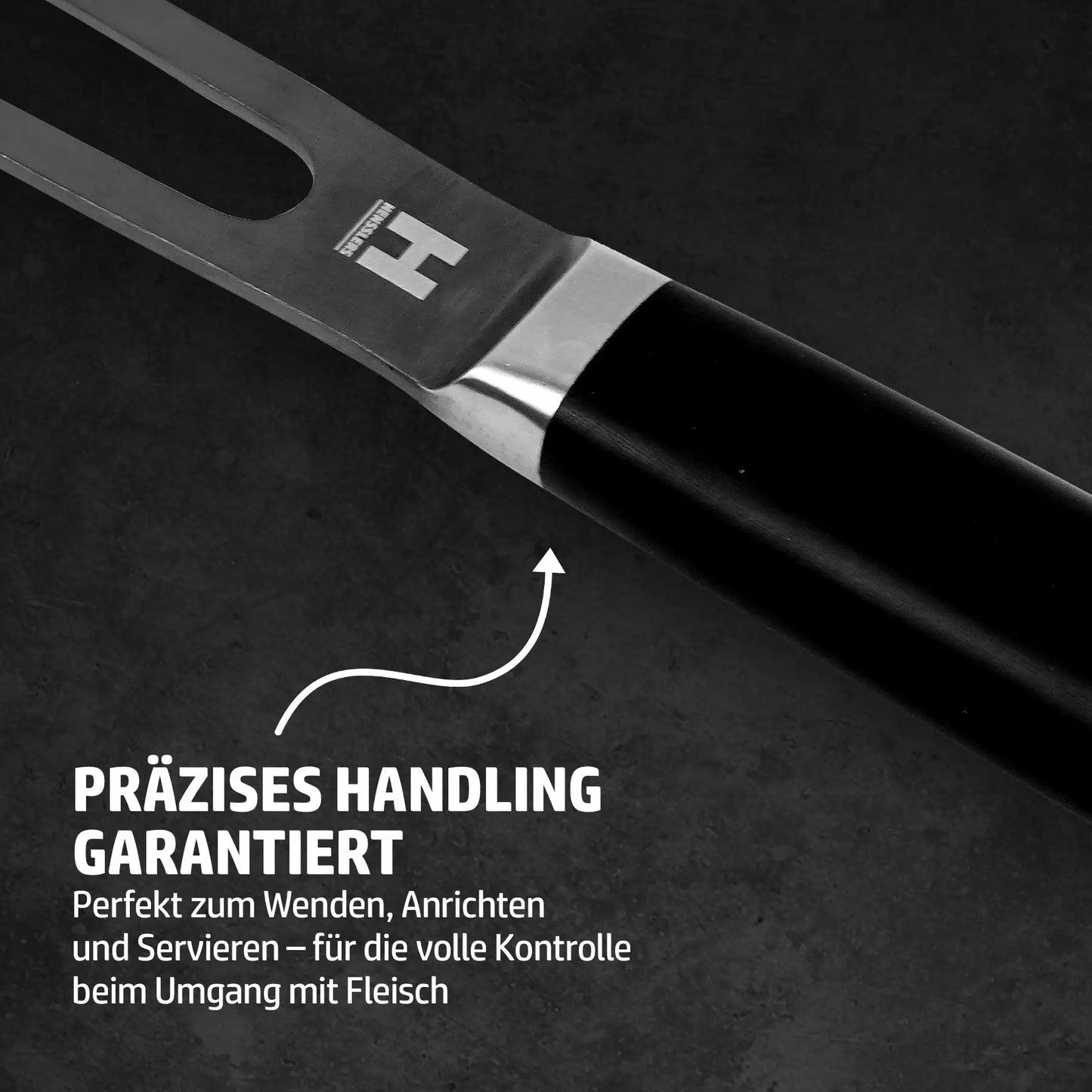 HENSSLERS Fleischgabel Küchenzubehör Hensslers