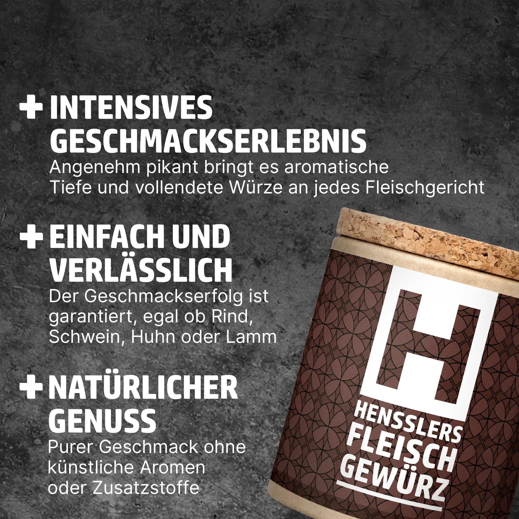 Hensslers Fleischgewürz Gewürze Hensslers