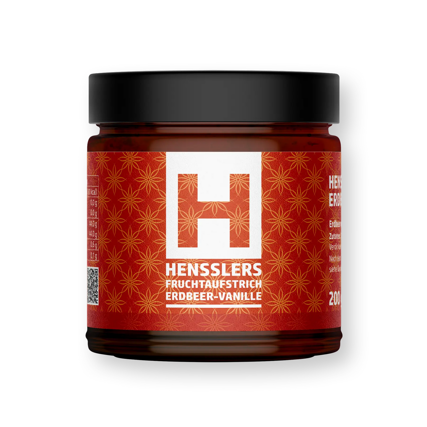 Hensslers Fruchtaufstrich Erdbeer-Vanille Saucen Hensslers